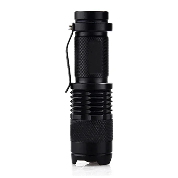 CREE Q5 Mini lampe de poche étanche pour l'extérieur, torche LED, 2000 lumens, AA, 14500, mise au point du n'aime réglable, lampe-stylo, nouveau – Image 4